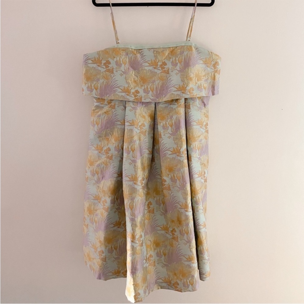 ASOS JACQUARD EVENING MIDI DRESS sz 14